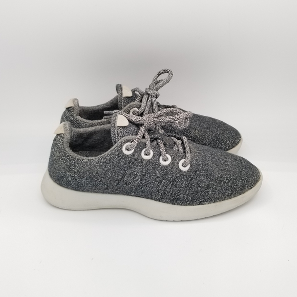 Allbirds Womens Wool Runner Sneakers Size 8 Grey PO0164 - Picture 1 of 8